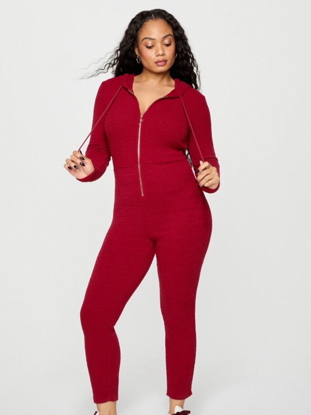 *NWOT* YITTY Pet Me Heart Pocket Onesie in Merlot